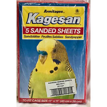Armitage KAGESAN BIRD SANDED SHEETS - SANDPAPER - (MADE 12 X 5 PACKS
