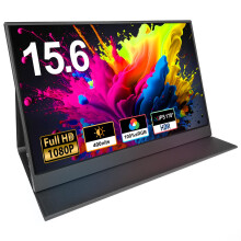 SSYA 15.6 inch Portable Screen Monitor,100% sRGB 1080P USB Type-C HDMI Second Screen for Laptop,PC,Phone,PS,Xbox,Swich,IPS Ultra-Slim Full HD Work an