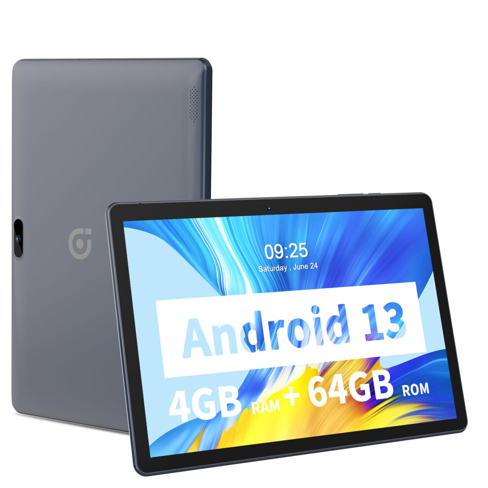 Photos - Tablet Pritom 10 inch Android WiFi , 64GB ROM, 1024GB Expand, Quad Core Processor, HD IPS Screen, 6000mAh Battery, Dual Camer 