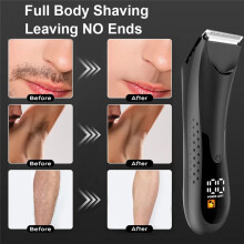Epilator Rechargeable Trimmer for Painless Hair Removal for Body Beard Sensitive Areas Armpit Groin Underarm Shaver