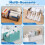 30pcs Refrigerator Storage Divider Clip,Fridge Door Storage Partition Expandable Baffle Dividers Kitchen Organizer 6