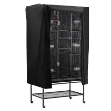 Bird Cage Cover, Large Breathable Soft Universal Bird Parrot Cage Covers Blackout Birdcage Cover Durable Washable