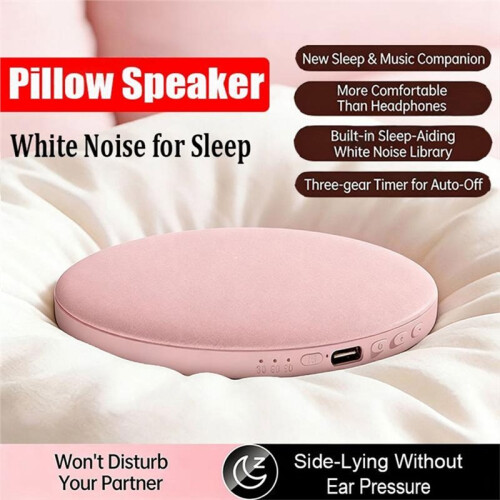 Portable Under Pillow  Sleep Speaker Soft Pillow Speaker Sleep Aid for Relaxation Sleeping 1