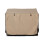 Danish Design Dog Crate Cover - Blackout Lined, Roll-Down Doors - Oatmeal - Small 1