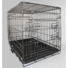 Very Strong 3 Door Heavy Duty Galvanised Dual Coated 36" Dog/Puppy Cage