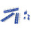 19mm Plastic Collated Concrete Pins, 1000PCS Box, Galvanized  Concrete Nails for Cordless Concrete Nailers 8