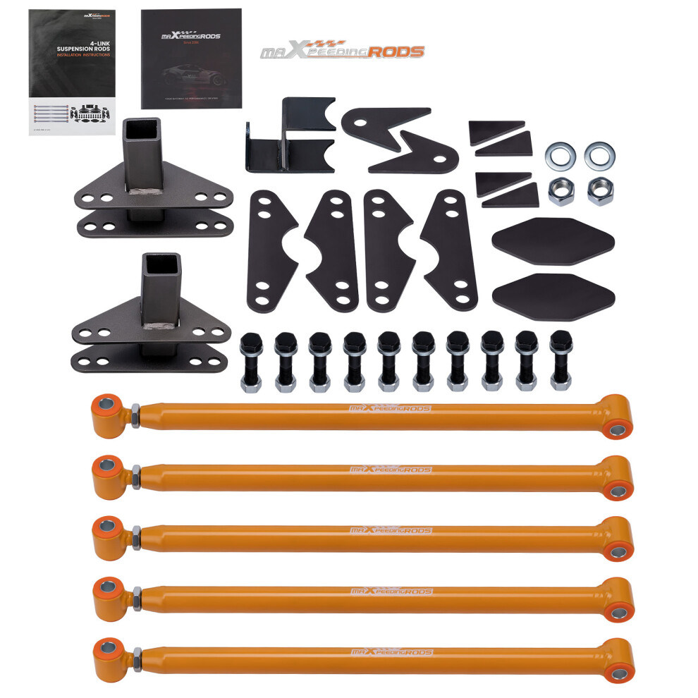 Universal Rear Weld-On Parallel 4 Link Suspension Kit With 24" Bars Ï¼ Mountings 6941503384829