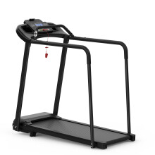 Tapis de course pliable, pente réglable 2 niveaux, 120 kg, walking pad, app fitness maison