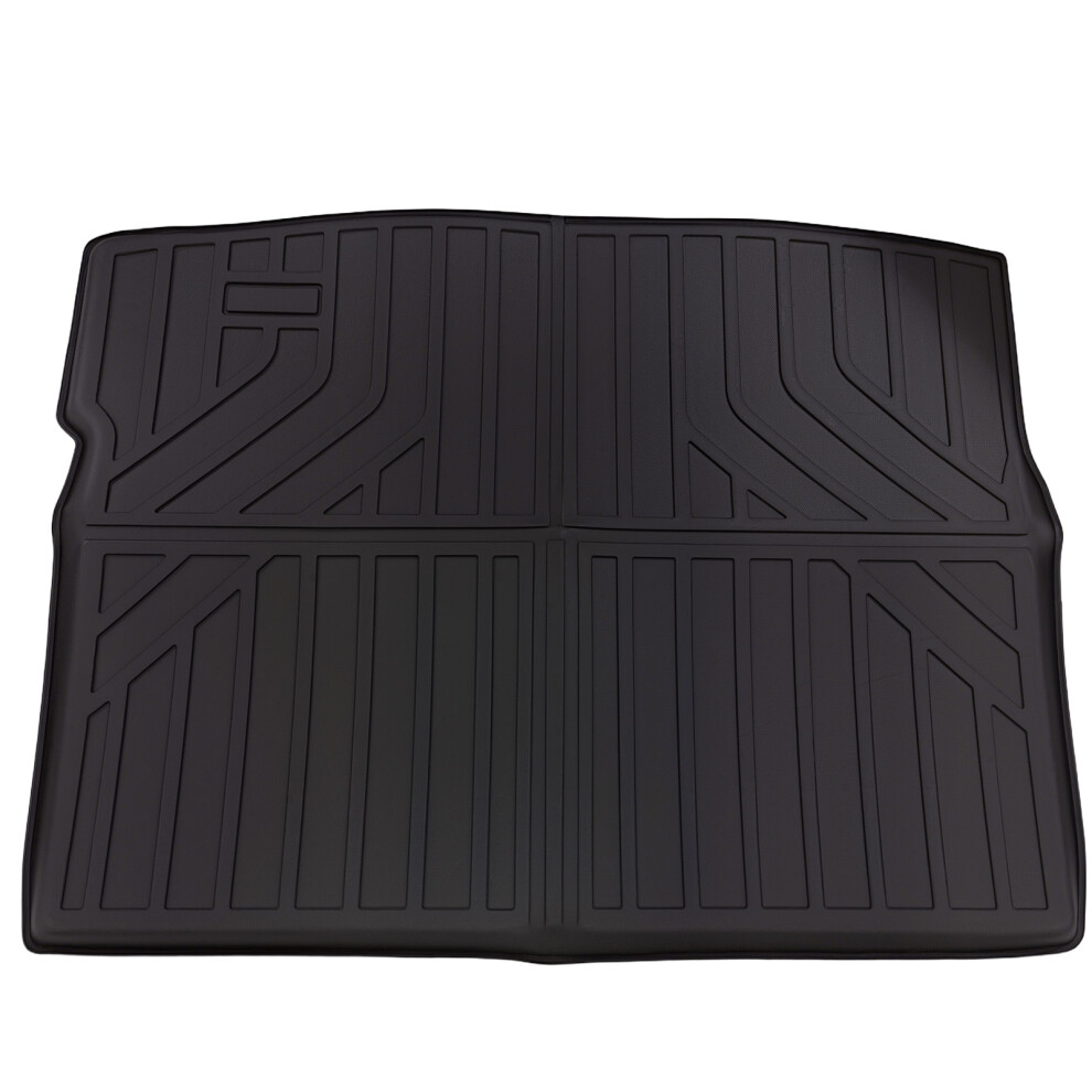 Boot Trunk Bed Mat Fit For Hyundai Kona 2023-25 Tpe Cargo Liner Mat Waterproof Black 6941503314734