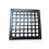 5" Square Grille Cover Black Antique 1