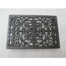 9" x 6" Ornate Decor Air Brick Vent Antique Iron