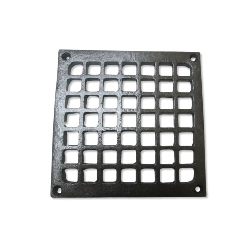 5" Square Grille Cover Vent Antique iron
