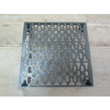 Extra Large 9" x 9" Air Brick Vent Antique Iron