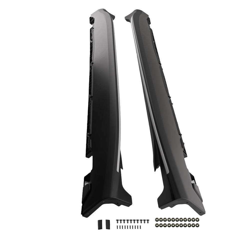 Anti-Slip Running Boards For Mercedes Glc X253 Glc250 Glc300 16-2022 Black 6941503312792