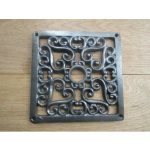 6'' x 6'' Southwark Flat Grille Cover Antique Iron