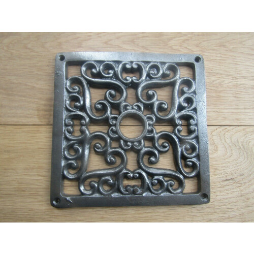 6'' x 6'' Southwark Flat Grille Cover Antique Iron