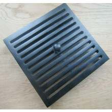 9" x 9'' Sliding Air Vent Brick Black