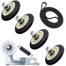 Dryer Repair Dryer Roller Kit for Dryers Includes Dryer Drum Roller Assembly Dryer Belt Dryer Idler Pulley