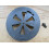 Round Circle Hit & Miss Sliding Vent Antique Iron 1