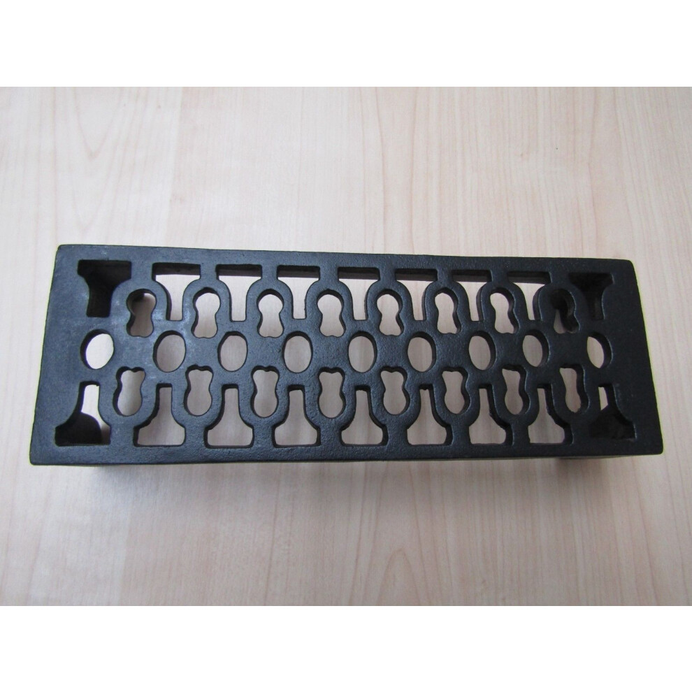 9" X 3" Air Brick Vent Black Antique 5057067955762