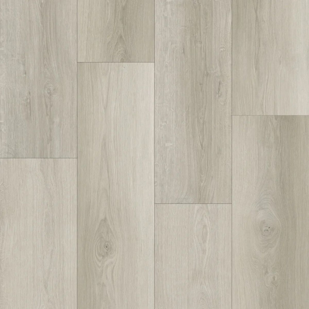 (4.59Mâ² / Pack, Rustic Oak) Essential Wood Effect Glue Down Lvt Flooring 9503151112710