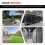 220V  Human Body Infrared Sensor Infrared Body Sensor  LED Flood Light PIR Motion Sensor Adjustable White 7