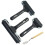 3 PCS Rubber Roller Brayer for Crafts,Printmaking Brayers,Hard Rubber Roller Brayers with 1Pcs Painting Scraper 1