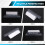 File Folder Tabs, 100 Sets Hanging File Folder Labels 2Inch Plastic Tabs and Inserts for Hanging File Folders 5