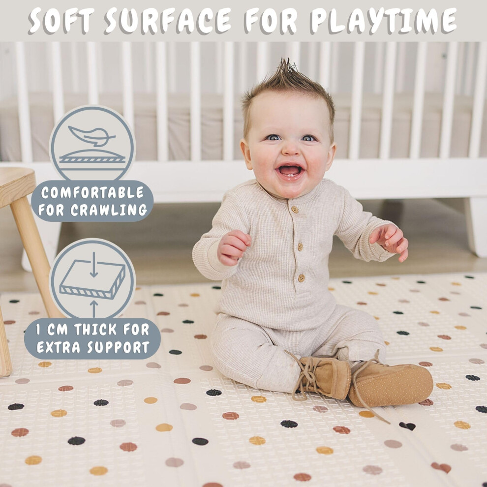 Bubba Bear Baby Play Mat Floor Foam Playmats For Babies Foldable Matt