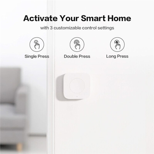 Sensor  Wireless   Key Zigbee Connection Remote One Key Control Button Home Security 3pc 2