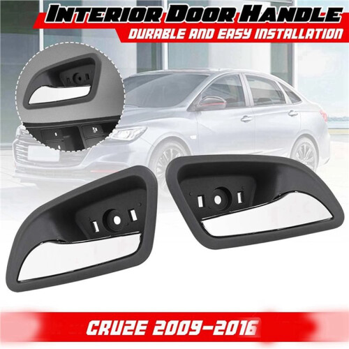 4x for /Cruze 2009-2016 Left Right Interior Door Handle Replacement Inner Door Knob 2