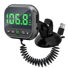 BT 5.3-Mottagaradapter LED-Display Aux -Biladapter Trådlös Ljudsändare för TV-Högtalare Bil-MP3-Spelare