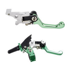 -Country Motorcycle ASV Folding Handle Clutch Handle Handbrake Handle for CQR CRF YZF Motorcycle Modification Green