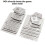 Upgraded Chip Soldering Platform Heating Bracket with High-Quality 47pcs Game Console BGA Pressure Welding Mold Template 2