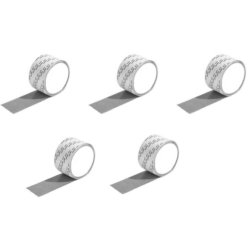 Screen Window Repair Patch Door Curtain Mosquito Net Mesh Patch Self-Adhesive Hole Patch Black