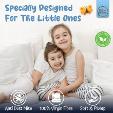 Rohi 9 tog Cot Bed Duvet and pillow set – Microfibre AntiAllergy Toddl