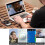 External CD DVD +/-RW Burner USB 3.0 Type-C BD/DVD/CD ROM Reader Reader DVD Player Drive for PC Laptop Desktop 6