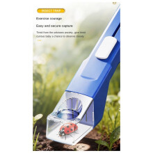 Portable Transparent Insect Catcher Push Type Insect Observer Contactless Bug Catcher for Indoor and Outdoor Kid Toys