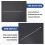 3mm x 150mm Auto Wire Push Cable Zip Tie Organizer White Black 100 Pcs 5
