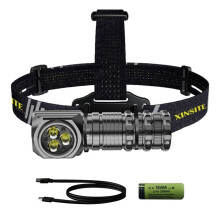 XINSITE High Power Headlamp Portable Waterproof Flashlight Work Light for Outdoor Camping, Fishing, Emergency