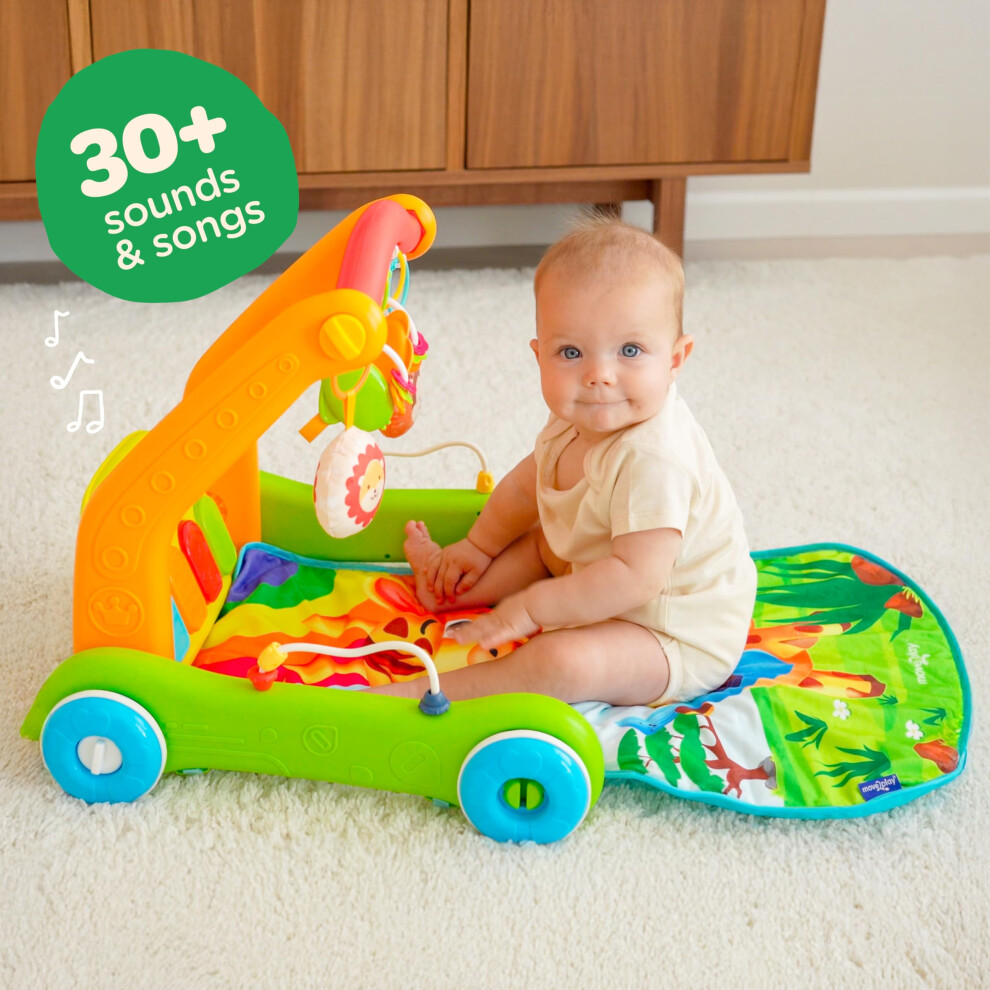 Move2play 4In1 Baby Play Mat Activity Center Gym Walker Infant Toy