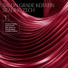 TRESemme Keratin Seal Smooth Shampoo salongrade hair care for frizzdef
