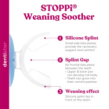 dentistar STOPPi weaning Soother for Babies and Toddlers – from 24 Mon