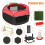 Brooder Box for Chick Starter Kit-Dual Door Chicken Brooder Pen/Playpen/Tent with 10 * 10 in Brooder Heating Plate,Nesting Pad,Chicks Feeder＆Waterer 4