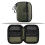 Pouch Organizer Waterproof Multi Pocket with Belt Loop Multitools for Outdoor Camping Hiking Travel 6