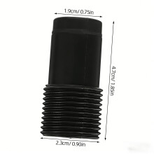 Kompatibel mit Mopp- und Besenstieladapter (2 Stück), universeller Gewindestangenverbinder für Reinigungsgeräte (22 mm)