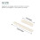1 Set Ivory Bone Bridge Sadel och Mutter för 6-SträNgad Akustisk Gitarr 6