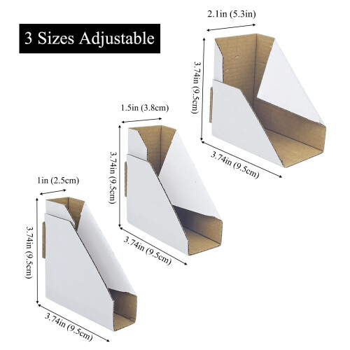 Neehows 100 Pack Adjustable Cardboard Corner Protectors, Picture 1