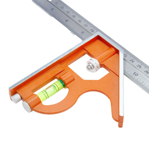 Bahco (300mm, Silver/Orange) Bahco Sliding Combination Square 2