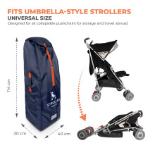 Huckaboo Stroller Travel Bag Umbrella Stroller Buggy Travel Bag for A